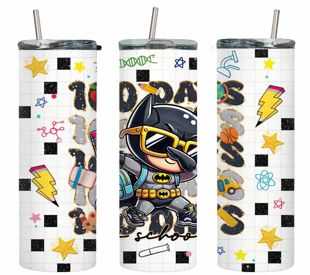 100 Days of School Batman-8762